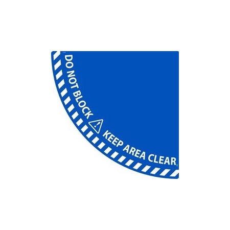 Nmc WALKON DOOR SWING FLOOR SIGN, WFS105 WFS105